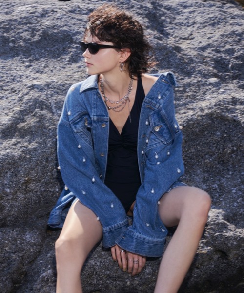 JOSE MOON デニムジャケット gジャン OVER DENIM JACKET with