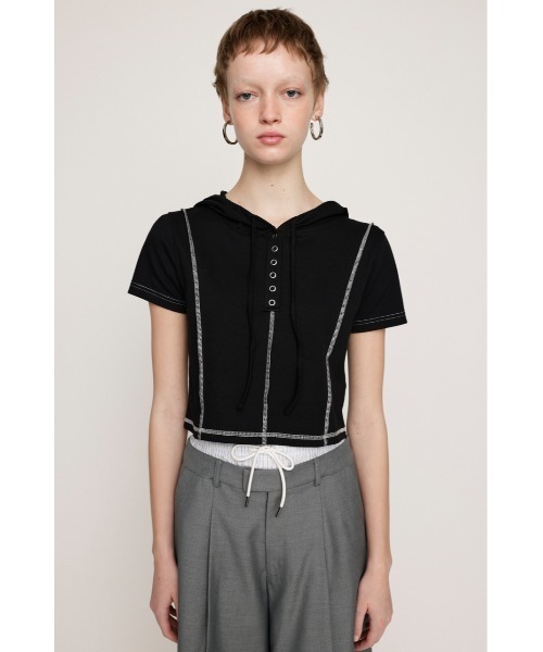SLY パーカー SLY｜【THROW】DOUBLE KNIT ZIP パーカー | Rakuten Fashion