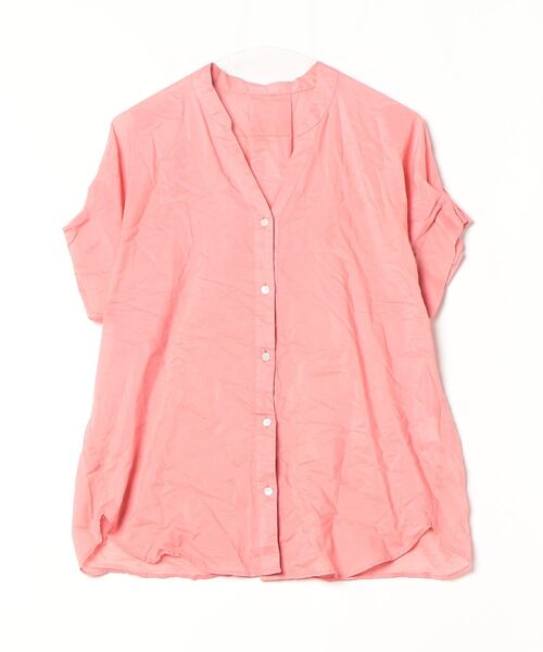 「JOURNAL STANDARD」 半袖ブラウス FREE ピンク レディース journal standard L'essage 「journal L'essage」 半袖ブラウス