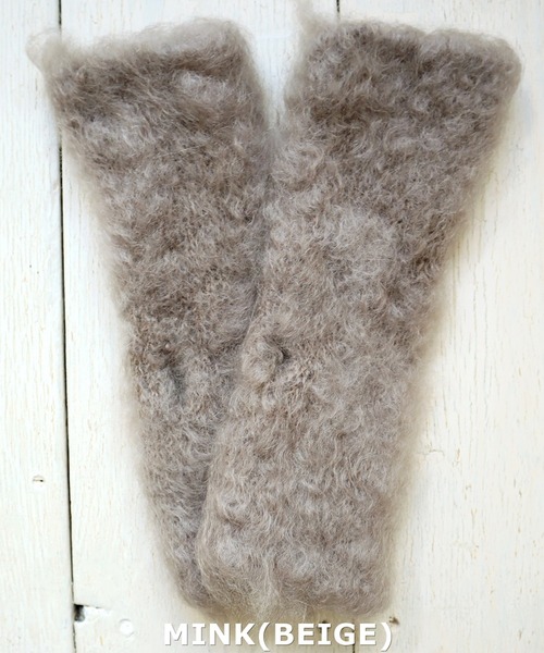 Adele's MOHAIR アームカバー アデルズ モヘア」キッドモヘア アーム