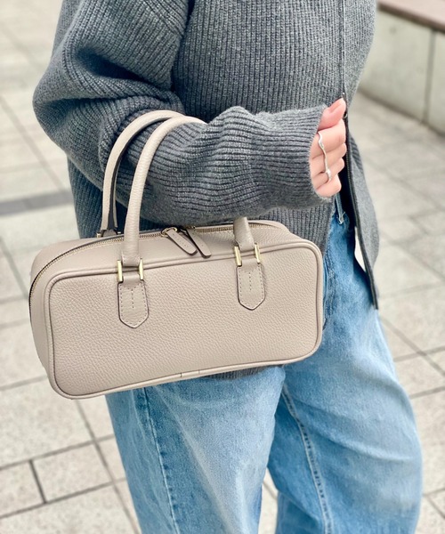 Scrap Book ボストンバッグ 「LORISTELLA」横長ボストンバッグ 
