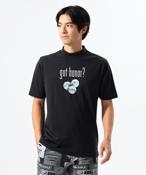 BEAMS GOLF tシャツ 「MEN」「EXCLUSIVE」ORANGE LABEL