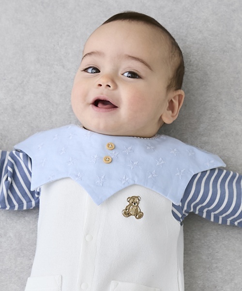 petit main スタイ よだれかけ 「防水」星スタイ : ZOZOTOWN Yahoo!店