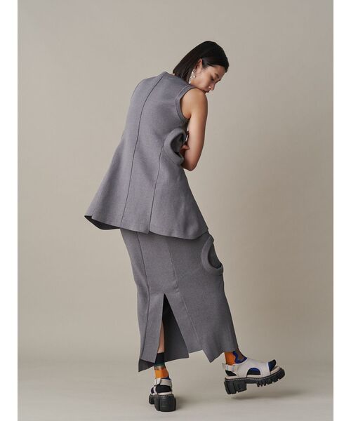 UN3D. サンダル HOLE CUTTING LEATHER SANDAL / ホール