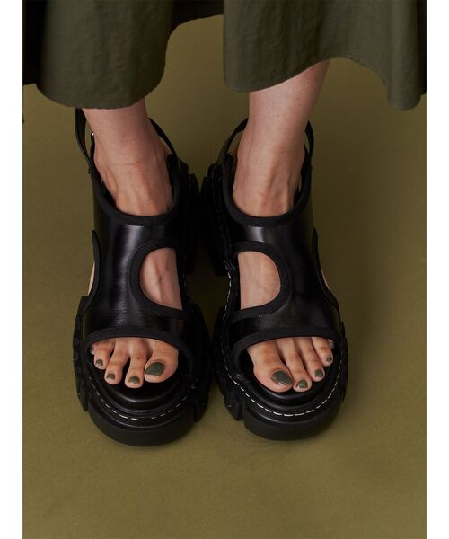 Leather Sandal レザーサンダル 楽天市場】サンダルスファクトリー レザーサンダル スライド