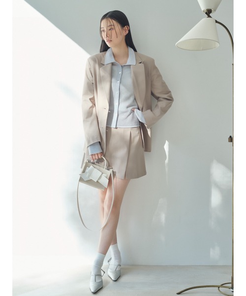 新品タグ付き FRAY I.D ハイウエストミニスカパン FRAY I.D パンツ スリットスカショーパン レディース : ZOZOTOWN