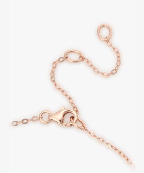 agnes b. \"Carving of love\" ハート 両面 ネックレス agnes b. ネックレス H925 ハート ”Carving of love” レディース