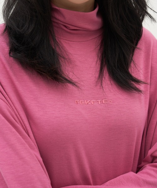 「FEKETE」 タートルネックニット FREE ホワイト メンズ_画像4