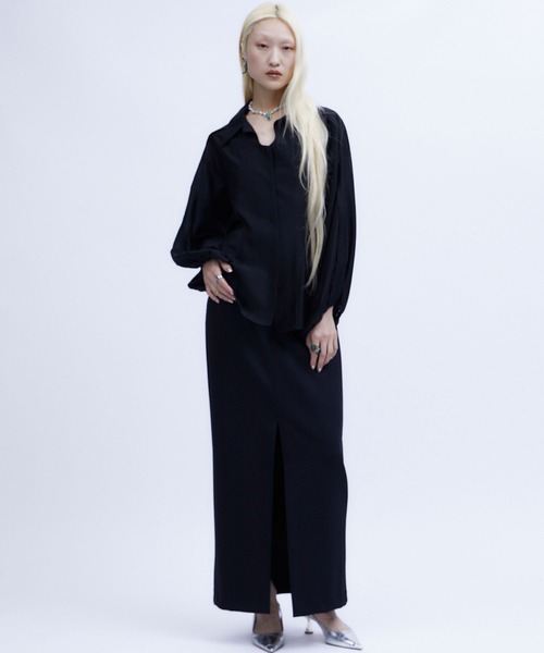 THINGS THAT MATTER（シングス ザット マター） ブラウス シャツ SHEER 