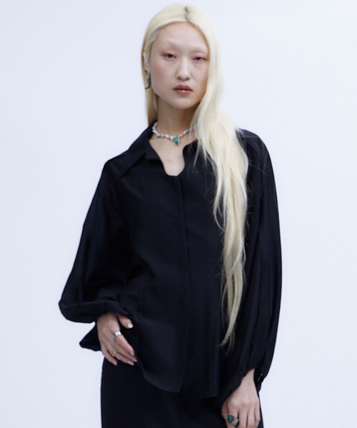THINGS THAT MATTER（シングス ザット マター） ブラウス シャツ SHEER