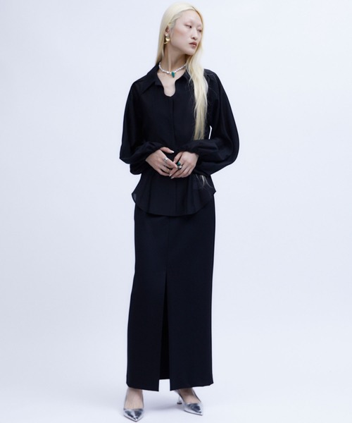 THINGS THAT MATTER（シングス ザット マター） ブラウス シャツ SHEER 