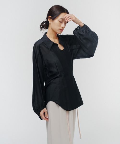 シャツ/ブラウス(長袖/七分) L'Appartement Volume Sleeeve Shirt L'Appartement DEUXIEME CLASSE（シャツ/ブラウス(長袖/七分)）の