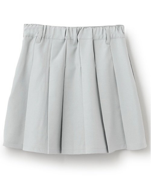 新品未使用　アンパスィ　グレー/ホワイトプリーツスカート LOVETOXIC スカート 「イージーケア」「GOODPRICE」プリーツスカート