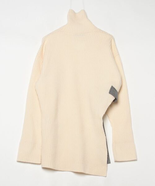 「UJOH」 タートルネックニット 2 ホワイト レディース_画像2