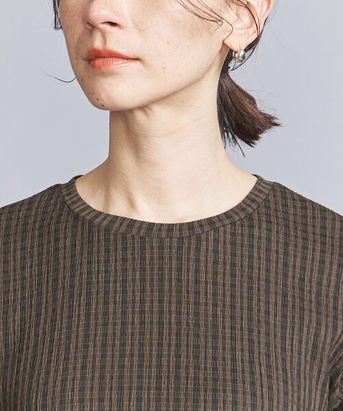 BEAUTY&YOUTH サイドホール ショートスリーブ ワンピース BEAUTY＆YOUTH UNITED ARROWS ワンピース サイドホール ショート
