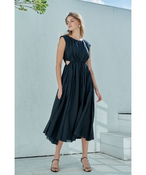 ワンピース Estella.K Ravello Silk Long Dress Ravello Silk Long Dress -OFF- – Estella.K