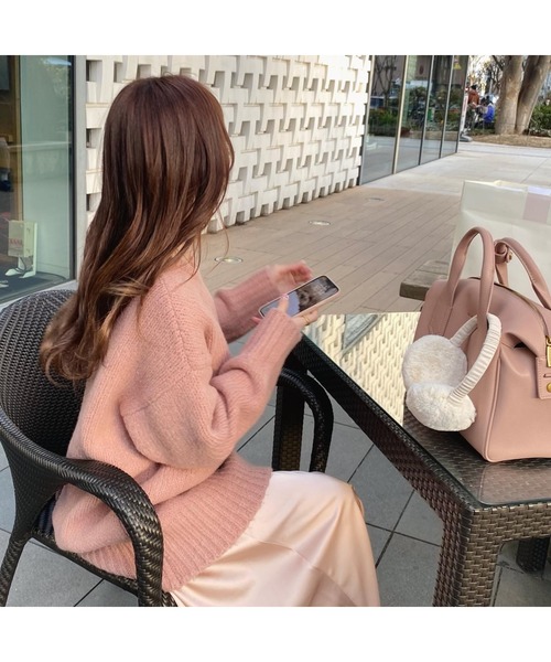 ニット セーター 「 Ogue. 」”色っぽ” back slit knit（バックスリットニット） レディース