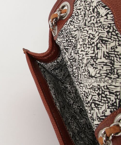 「REBECCA MINKOFF」 ショルダーバッグ - ブラウン レディース_画像4