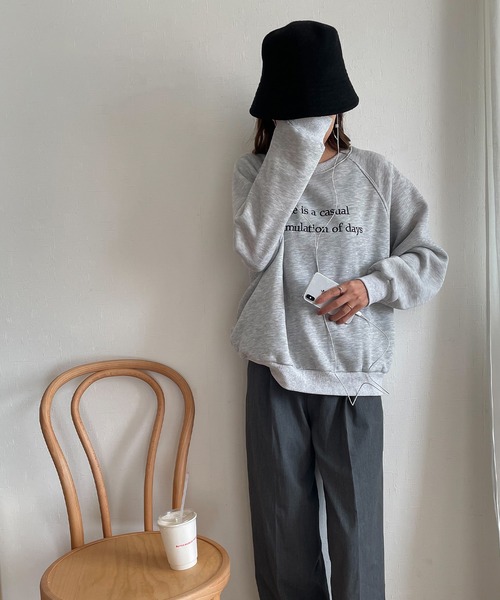 [JUNOAH] тренировочный cut and sewn MEDIUM темно-синий женский 