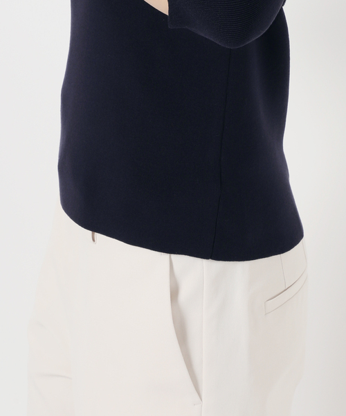 NOBLE ハイネックオフショルニット◆新品 追加》ハイネックオフショルニット（ニット／セーター）｜NOBLE