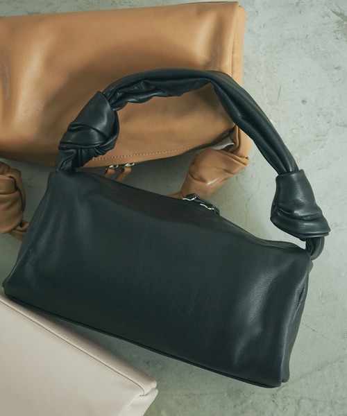 ADAM ET ROPE' ハンドバッグ 「PFT」Fuka musubi Small バッグ