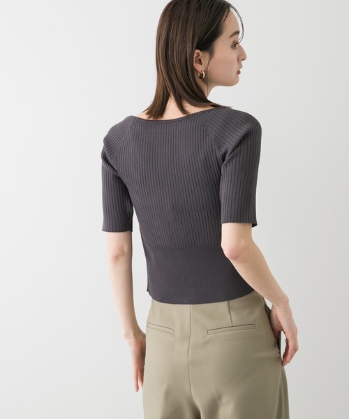 SENSE OF PLACE by URBAN RESEARCH ニット セーター 2WAYボートネック