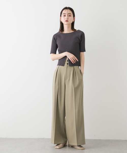 SENSE OF PLACE by URBAN RESEARCH ニット セーター 2WAYボートネック