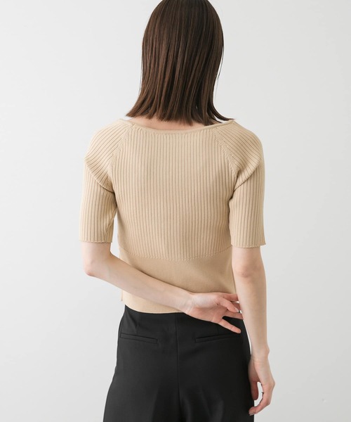 SENSE OF PLACE by URBAN RESEARCH ニット セーター 2WAYボートネック