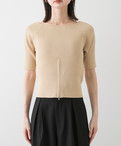 SENSE OF PLACE by URBAN RESEARCH ニット セーター 2WAYボートネック