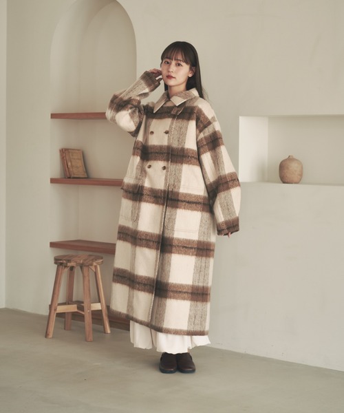 「moi tytto」 コート SMALL ナチュラル レディース_画像4
