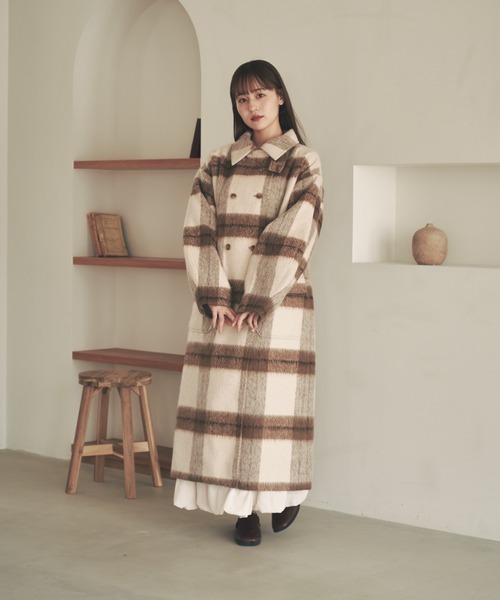 「moi tytto」 コート SMALL ナチュラル レディース_画像6