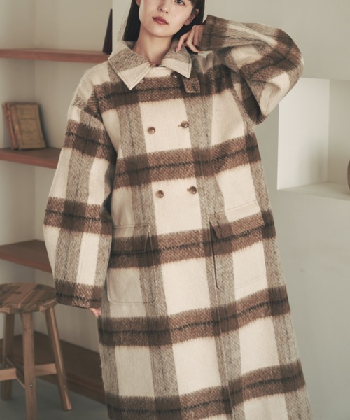 「moi tytto」 コート SMALL ナチュラル レディース_画像9