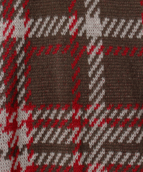 「BEVERLY HILLS POLO CLUB」 ニットカーディガン M ブラウン レディース_画像5