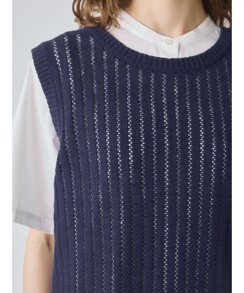 ベスト ジレ MidiUmi 柄編み2WAYベスト レディース MidiUmi ベスト ジレ 柄編み2WAYベスト レディース : ZOZOTOWN