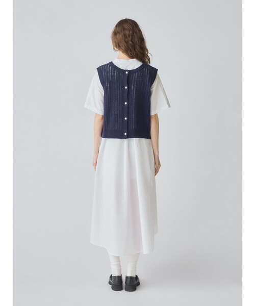 ベスト ジレ MidiUmi 柄編み2WAYベスト レディース MidiUmi ベスト ジレ 柄編み2WAYベスト レディース : ZOZOTOWN