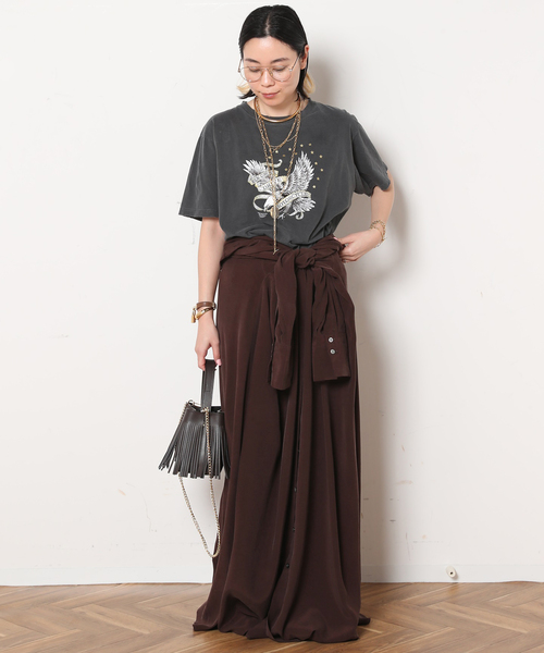 AP STUDIO ワンピース マキシシャツワンピース : ZOZOTOWN Yahoo
