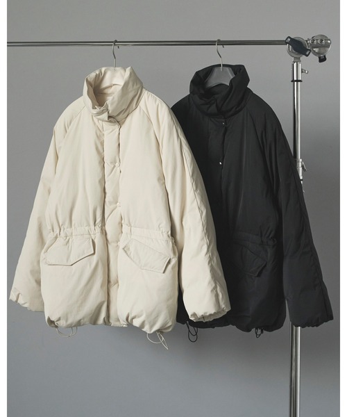 anuke（アンヌーク） ダウンコート ダウンジャケット Standcollar Down