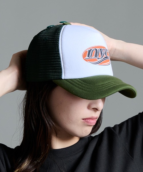 CALIFORNIA OUTFITTERS キャップ 帽子 5A7 ロゴ メッシュ