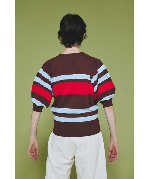 HeRIN.CYE tシャツ Border knit tops ボーダーニットトップス