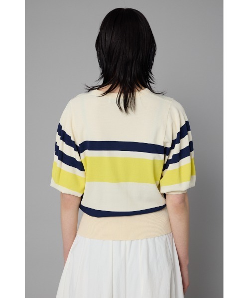 HeRIN.CYE tシャツ Border knit tops ボーダーニットトップス