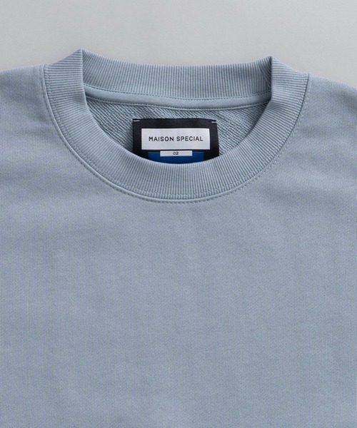 「MAISON SPECIAL」 スウェットカットソー 0 パープル メンズ