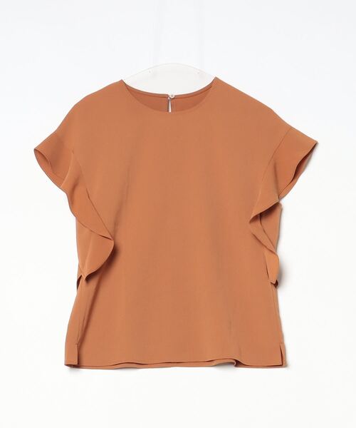 「Spick & Span」 半袖ブラウス FREE オレンジ レディース