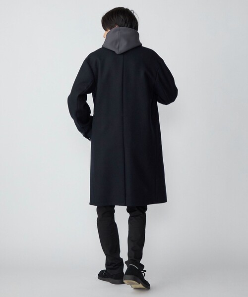 SHIPS（シップス） ステンカラーコート SMALL オリーブ メンズ