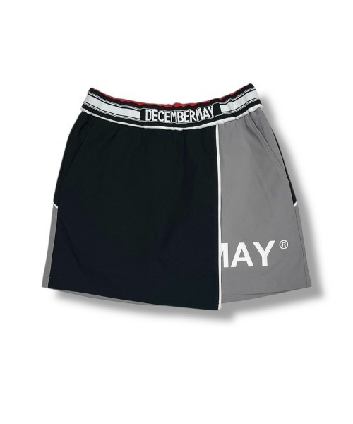 DECEMBERMAY レディース スカート DECEMBERMAY スカート Bi-color logo skirt : ZOZOTOWN Yahoo!店