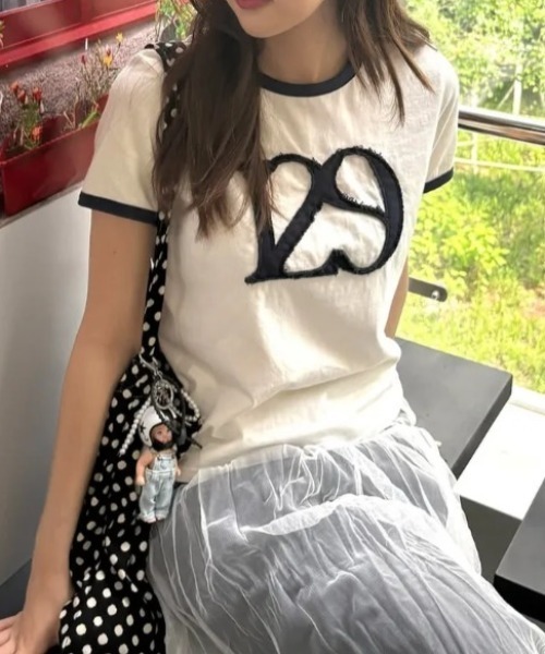 ILLIGO（イリゴ） tシャツ 半袖 ILLIGOロゴ パッチ Tシャツ LOGO PATCH