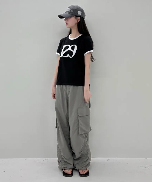 ILLIGO（イリゴ） tシャツ 半袖 ILLIGOロゴ パッチ Tシャツ LOGO PATCH