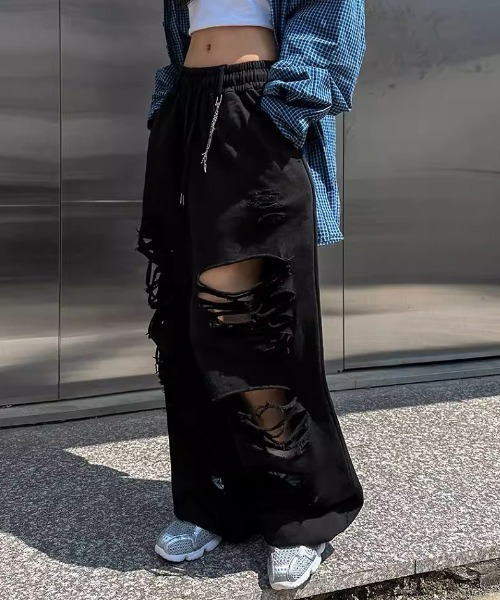 KOM（ドットコム） スウェットパンツ ジャージ A'GEM/9 × 「.KOM