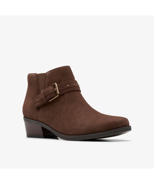 新品タグ【Clarks】クラークス ショートブーツ ブラウン 23cm レザー CLARKS クラークス Desert BT GTX デザートブーツ ゴアテックス レザー