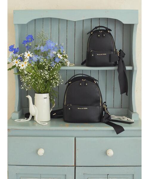 Maison de FLEUR 「Maison FLEUR」 リュック FREE ブラック
