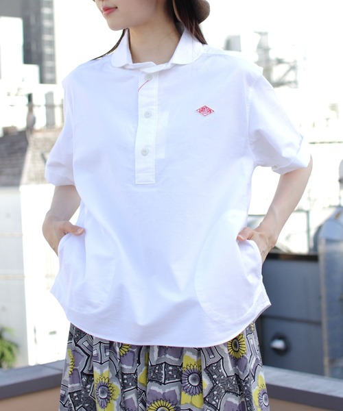 DANTON 半袖シャツ サイズ38 ホワイト Danton 「DANTON」 半袖シャツ 38 ホワイト メンズ : ZOZOTOWN